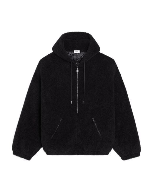 Céline Black Zipped Hoodie for men