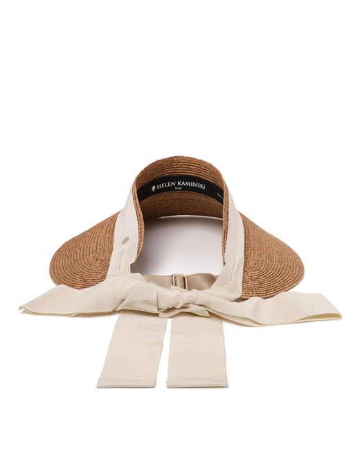 Helen Kaminski Multicolor Wide-Brim Visor Hat