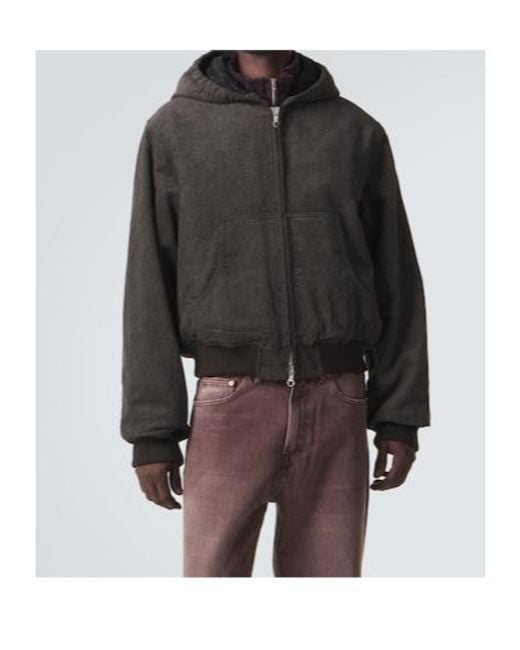 Our Legacy Black Bank Cotton Twill Corduroy Jacket for men