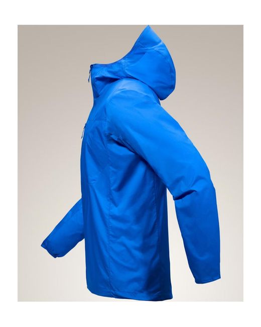 Arc'teryx Blue Squamish Hooded Jacket for men