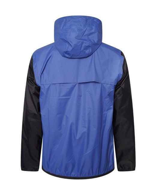 COMME DES GARÇONS PLAY Blue X K-Way Half-Zip Jacket for men