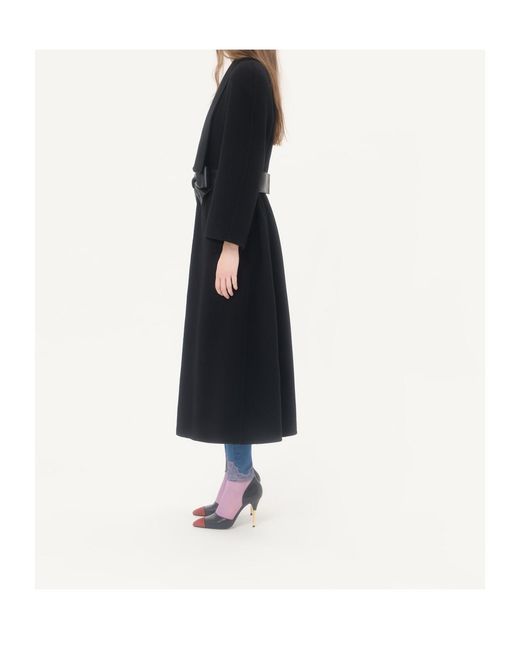 Valentino Black Long-Sleeved Coat