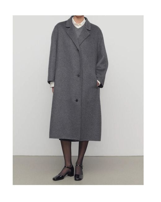 The Row Gray Gustaf Coat