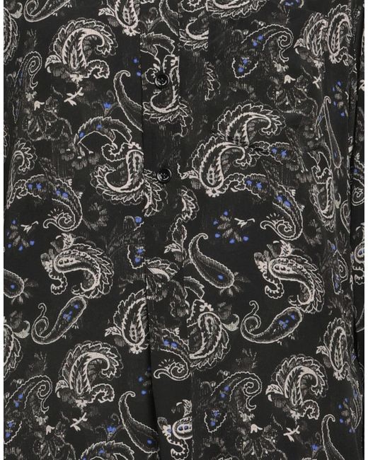 Isabel Marant Gray Paisley Print Top