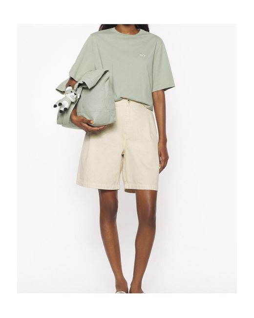 Maison Kitsuné Green Baby Fox Patch Comfort Tee-Shirt