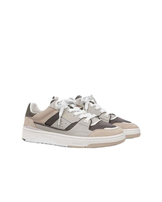 Axel Arigato Gray Clay Low-Top Sneakers for men