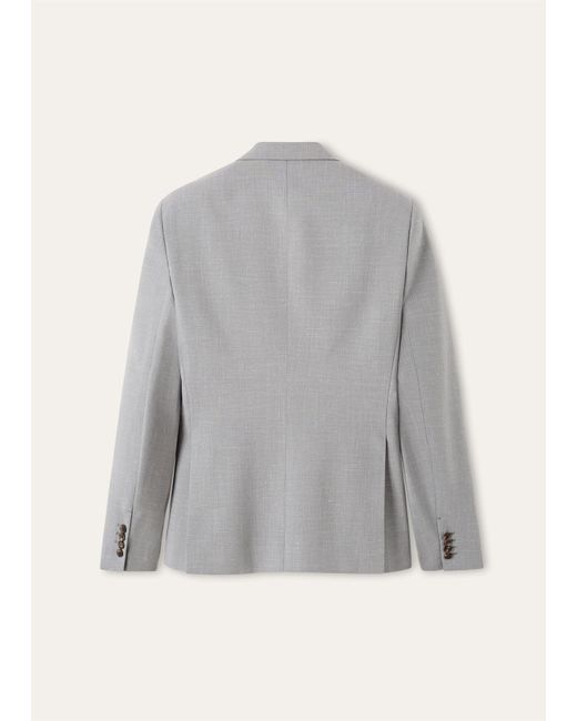 Loro Piana Gray Hedland Suit Jacket