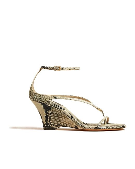 Khaite Metallic Marion 75Mm Sandals