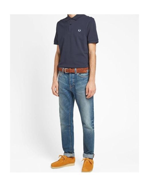 Fred Perry Blue M3 Piqué Polo Shirt for men