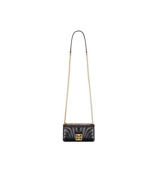 Givenchy White 4G Liquid Flap Wallet