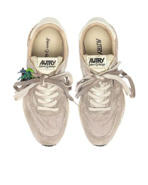 Autry Multicolor Lace-Up Sneakers for men