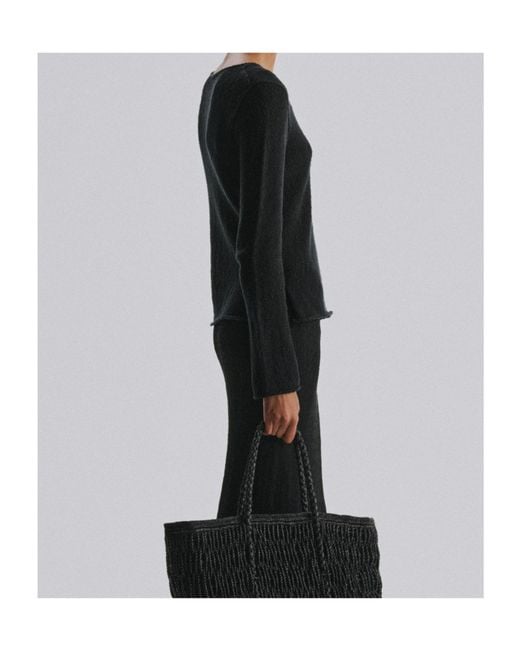 The Row Black Long-Sleeved Knitwear