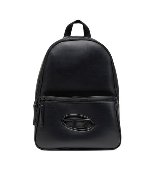 DIESEL Black Medium Holi-D Backpack for men