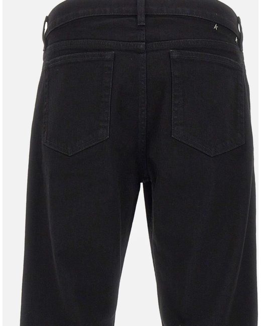 Golden Goose Deluxe Brand Blue Straight-Leg Trousers for men