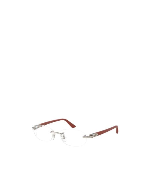 Cartier Natural Round Frame Glasses