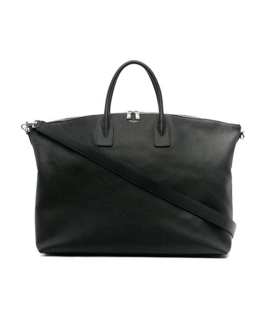 Saint Laurent Black Giant Bowling Tote Bag for men