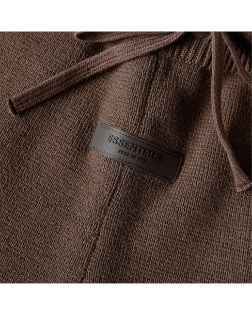 Fear Of God Brown Drawstring Athletic Pants