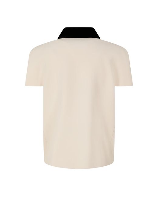 Prada Natural Compact Short Sleeved Jacket