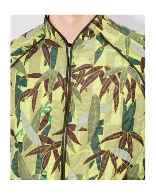 KENZO Green Chiku-Rin Camo' Workwear Jacket for men