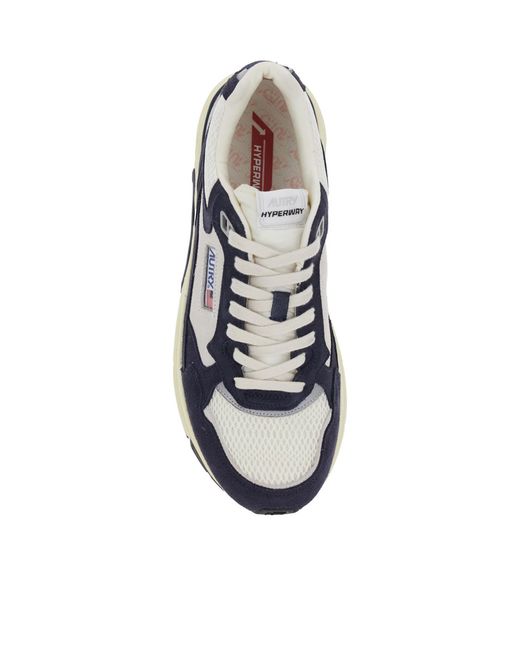 Autry Blue Hyperway Sneakers for men
