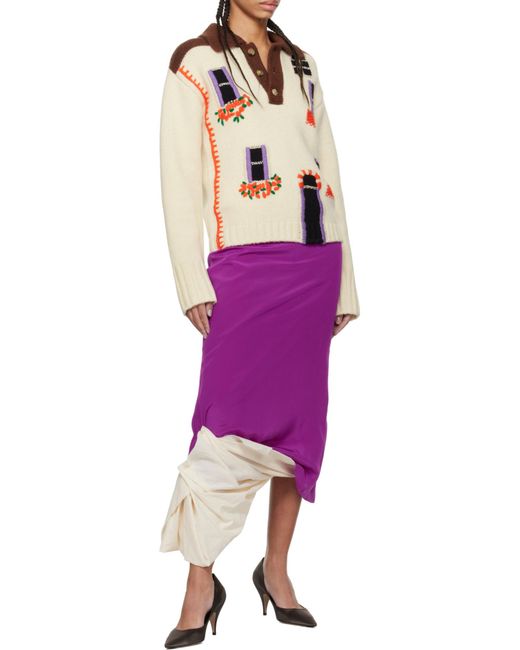 J.W. Anderson Multicolor Jw Anderson House Intarsia Polo Jumper