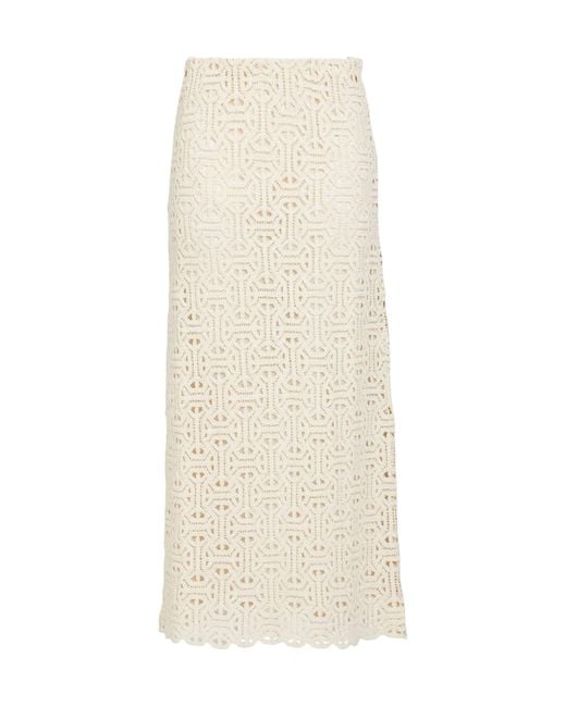 MAX&Co. Natural Maxi Skirts