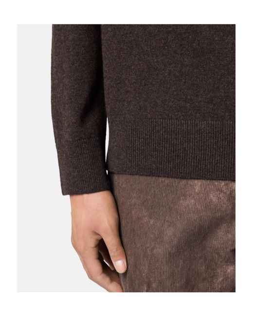 Stone Island Gray Logo-Patch Sweater for men