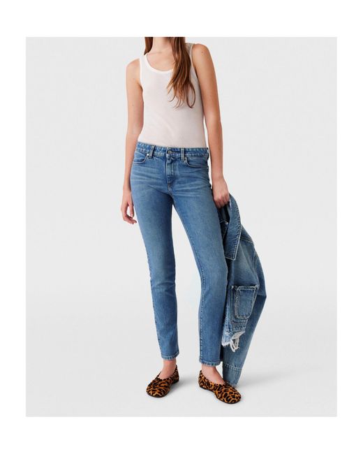 Stella McCartney Blue Belt-Loop Jeans