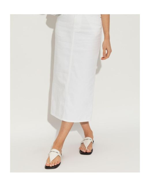 MICHAEL Michael Kors White Lena T-Strap Sandals
