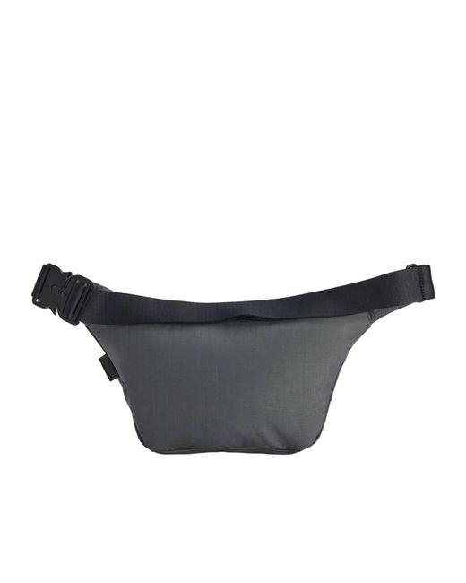 Y-3 Gray Staple Fanny Pack for men