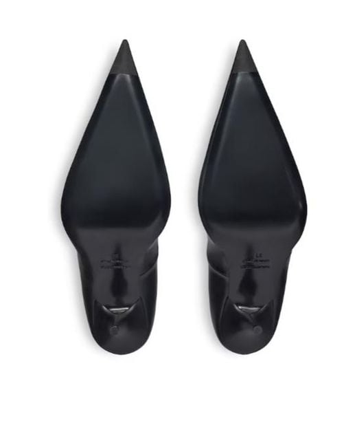 Balenciaga White Avenue Bb Editor Pumps