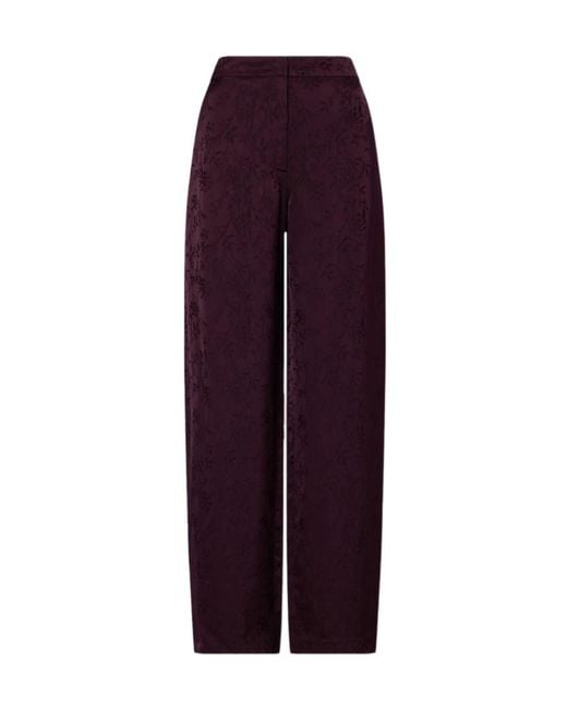 Liu Jo Purple Balloon Trousers