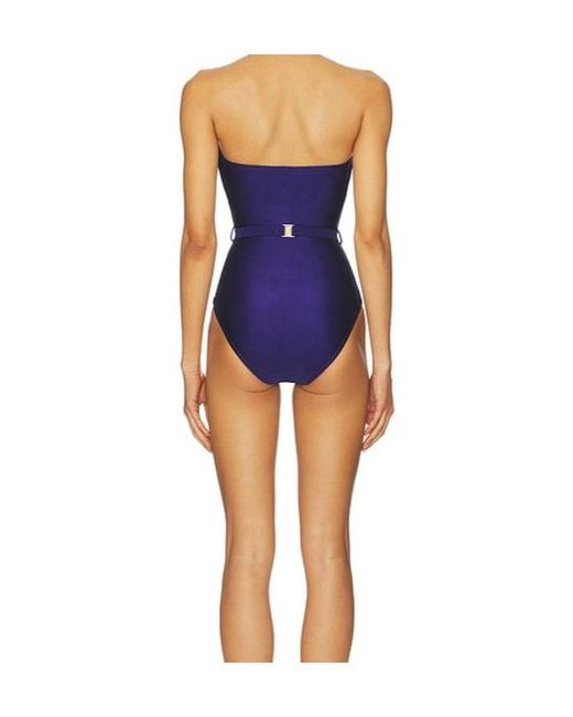 Zimmermann Blue Patience One-Piece Swimsuit