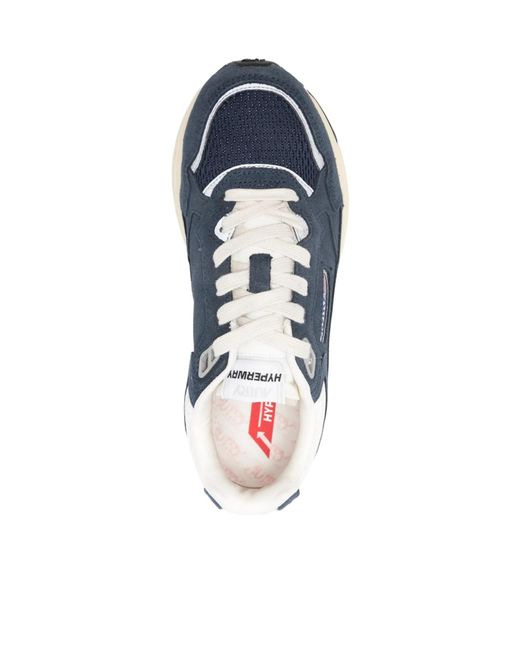 Autry Blue Hyperway Mesh Panel Sneakers