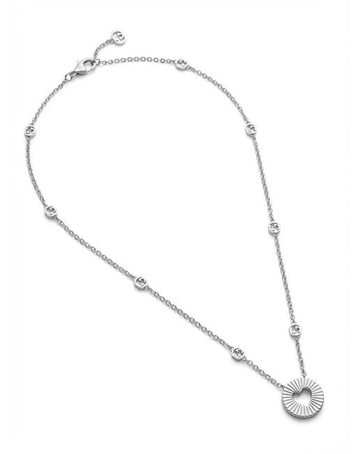 Gucci White Pendant Necklace