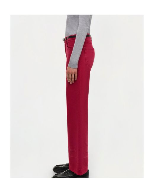Jonathan Simkhai Red Jude Jeans