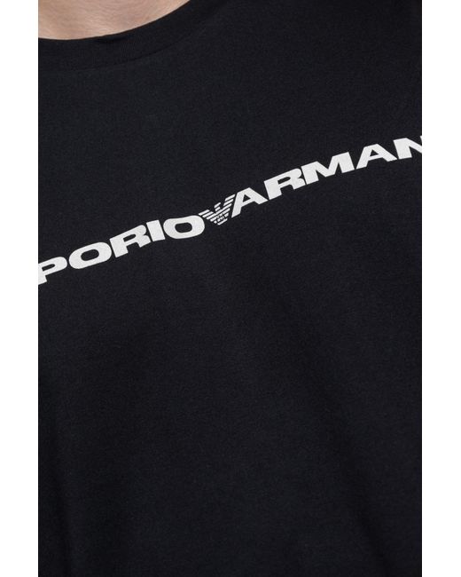 Emporio Armani Blue Branded T-Shirt 3 Pack for men