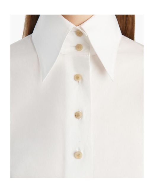 Khaite White Ivy Top