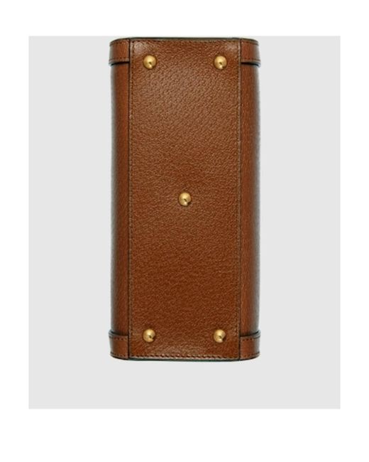 Gucci Brown Mini Diana Top Handle Bag