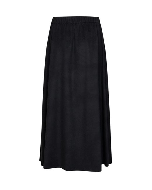 Herno Black Drawstring Skirt