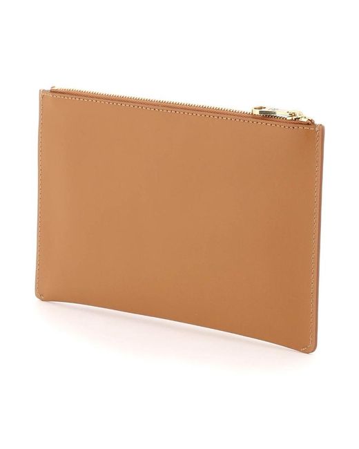 Il Bisonte Brown Classic Zip Wallet