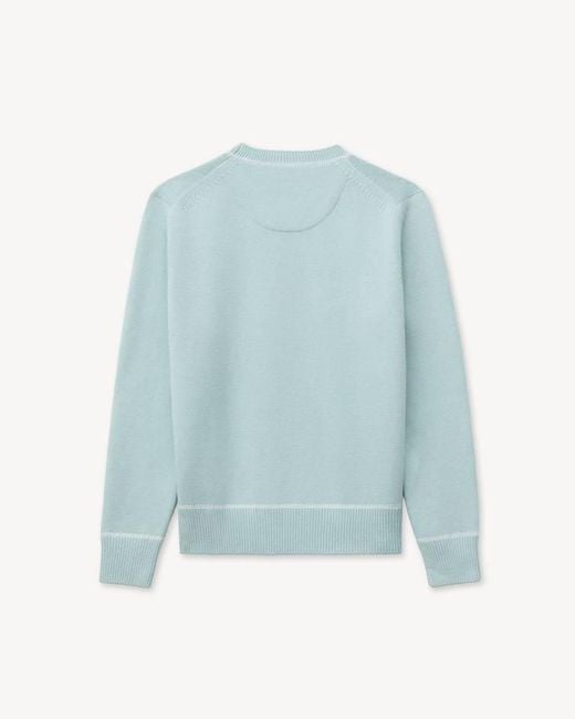 KENZO Blue Varsity' Embroiered Jumper for men