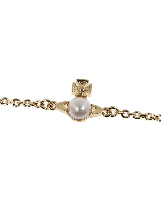 Vivienne Westwood Metallic Logo Bracelet