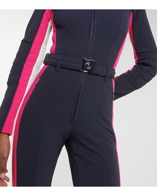 Bogner Blue Talisha Colorblocked Ski Suit
