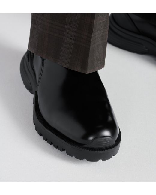 Dior Black Dior Combat Jodhpur Ankle Boot for men