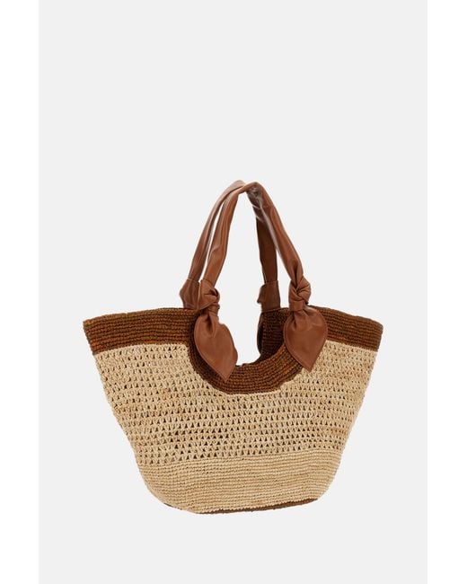 Hereu Brown Fonol Tote Bag