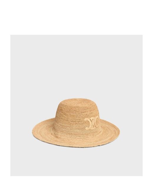 Céline White Triomphe Hat