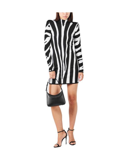 Balmain Black Mini Dresses
