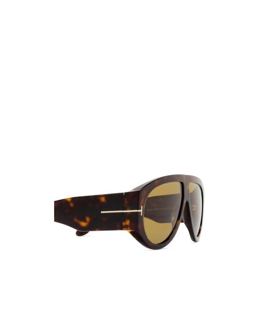 Tom Ford Multicolor Eyewear Pilot Frame Sunglasses for men