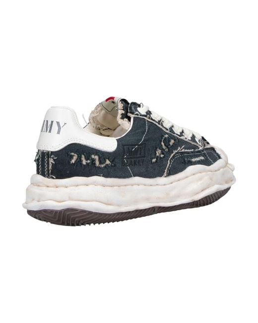 Maison Mihara Yasuhiro White Blakey Sneakers for men